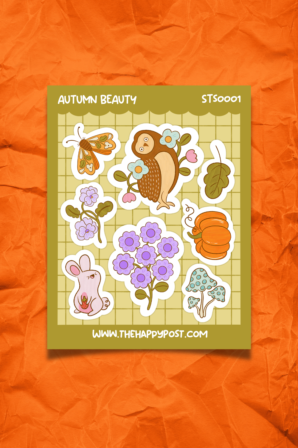 Autumn Beauty Sticker Sheet