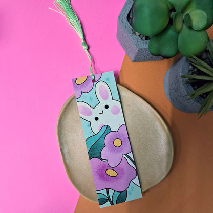 Bunny in the Garden Bookmark