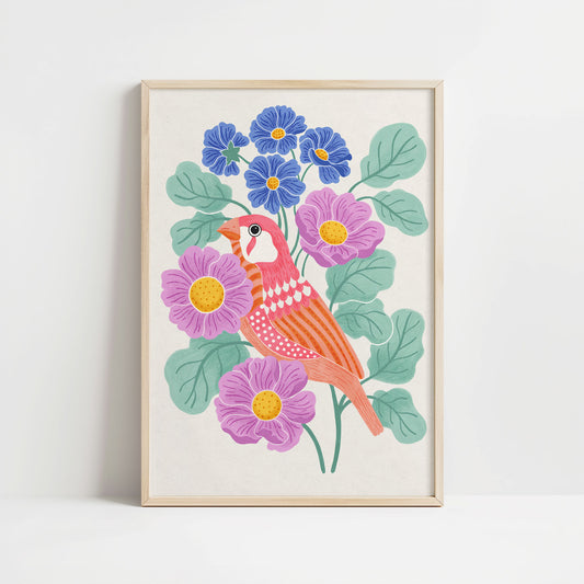 Finch Art Print