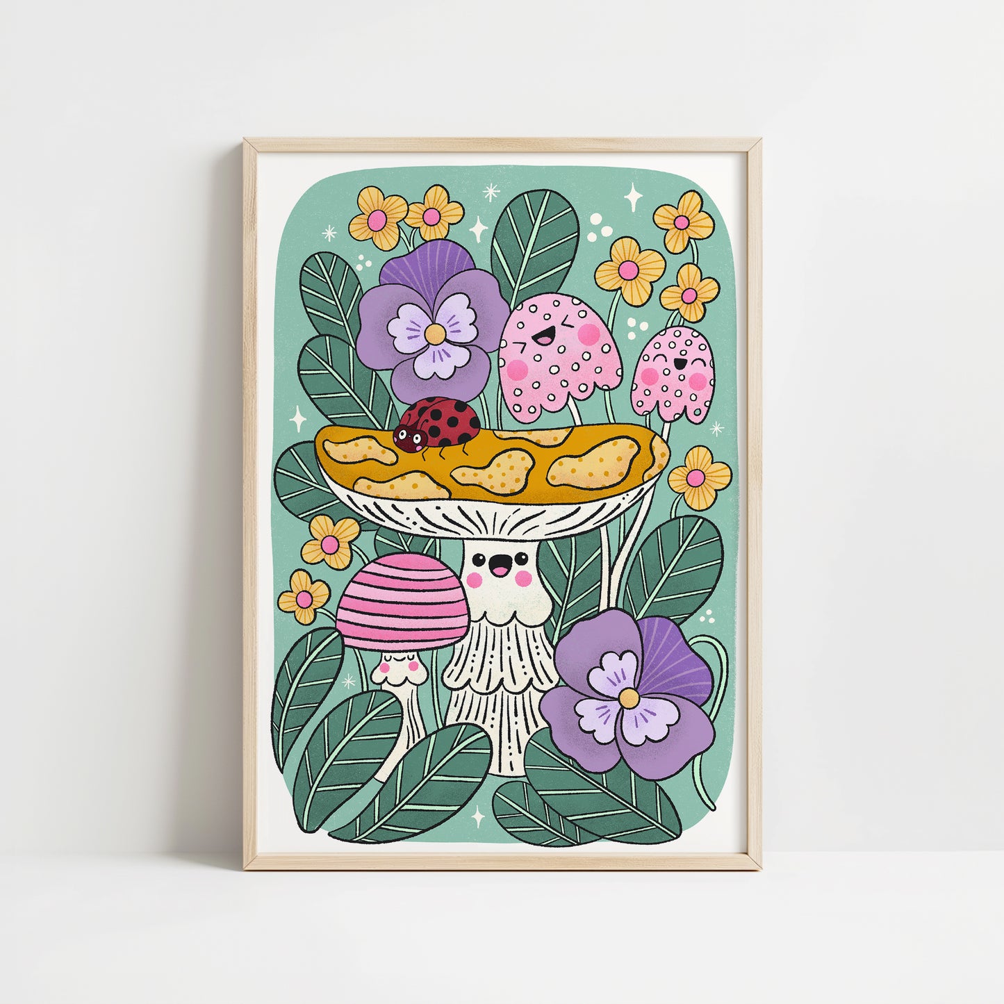 Feeling Mushy Art Print