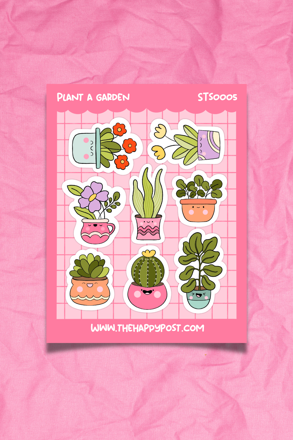 Plant a Garden Sticker Sheet