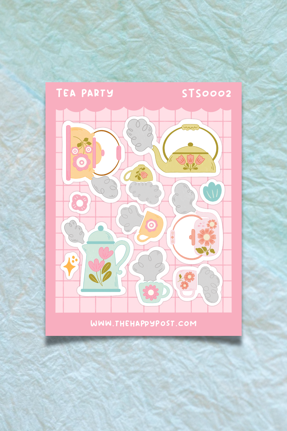 Tea Party Sticker Sheet