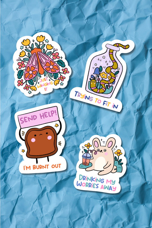 The Anxious Soul Sticker Pack